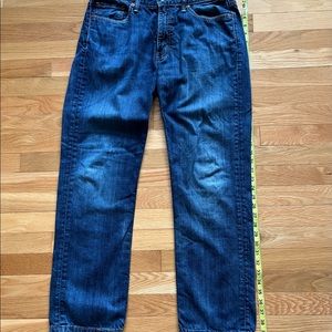 Young men’s Levi jeans